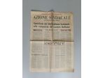 Fascicolo Azione Sindacale ed. speciale del 1961. Ottime condizioni.