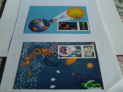FRANCOBOLLI ROMANIA 1999 *ECLISSI TOTALE DI SOLE*