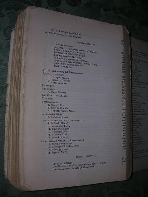 STORIA DELLA LETTERATURA ITALIANA - Foto 7