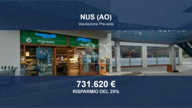 Immobile in asta di 528 m² in vendita a Nus