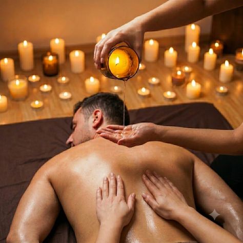 Tantra Candele e 4 mani...... - Foto 5 Tel:3508185584