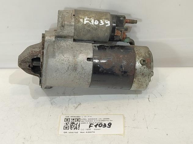MOTORINO D' AVVIAMENTO OPEL Insignia Berlina M001T30172 55352882 A20DTH diesel 1956 (0817)