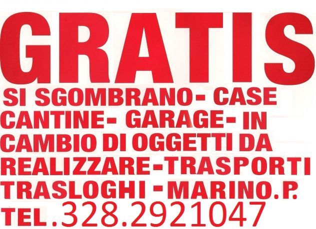 Sgombero Gratuito Catania 3282921047 - Foto 2