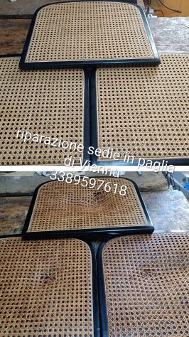 Riparazione sedie in paglia/tappezzeria e rivestimenti - Foto 5