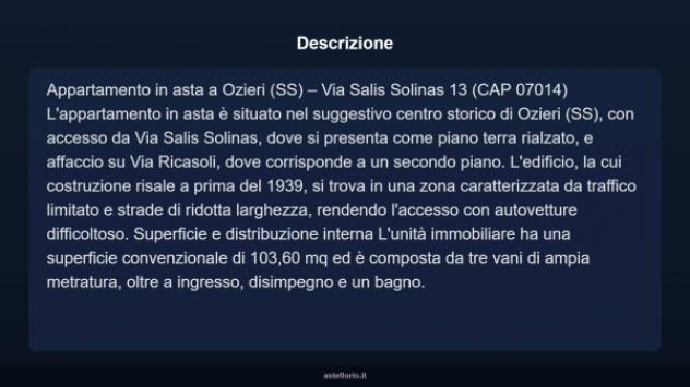 Immobile in asta di 103 m² in vendita a Ozieri - Foto 4