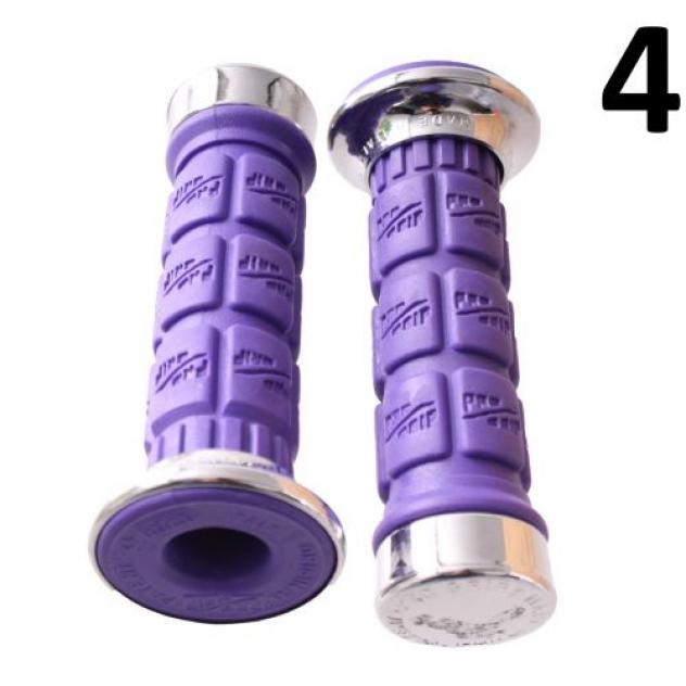Manopole Pro Grip 22 - 24 a quadri testa cromate - Foto 5
