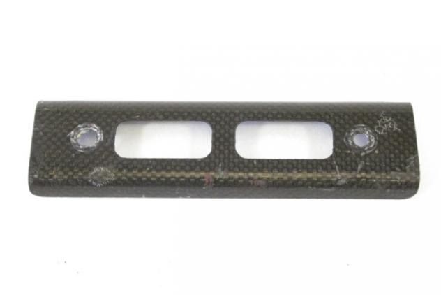DUCATI MONTSER S4R 996 24610741a COVER RADIATORE IN CARBONIO 03 - 05 RADIATOR COVERS DANNEGGIATA CON GRAFFI - Foto 3