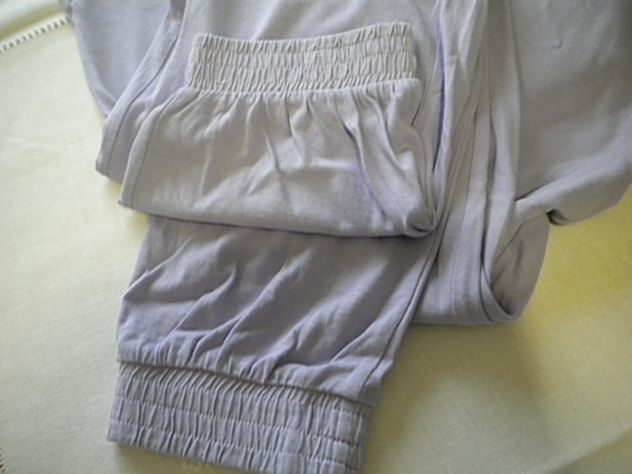 PIGIAMA DONNA tg.L-PANTALONI+MAGLIETTA MANICHE CORTE - Foto 6
