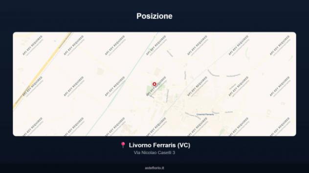 Immobile in asta di 1140 m² in vendita a Livorno Ferraris - Foto 3