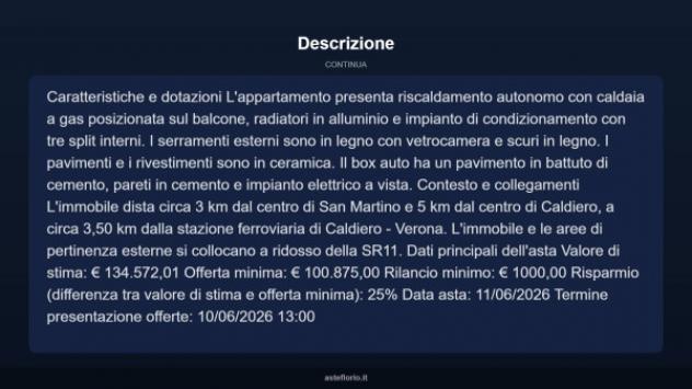 Immobile in asta di 77 m², box auto in vendita a Lavagno - Foto 17