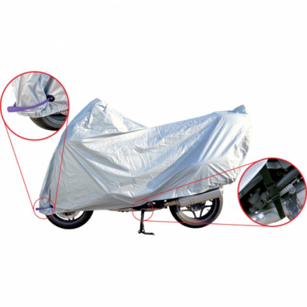 Telo coprimoto e scooter da esterni