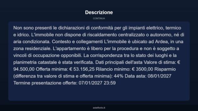 Immobile in asta di 105 m² in vendita a Ardea - Foto 10