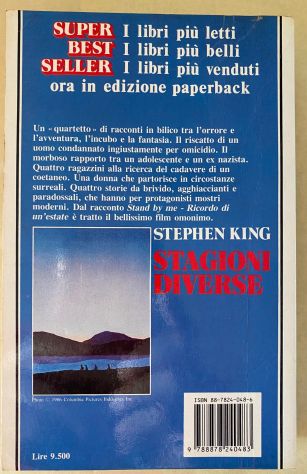 Libro Stand by me ricordo di un estate - Stephen King edizione 1989 - Foto 2