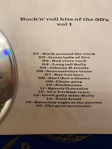 Cd Rock'n' roll hits of the 50's nr.2 + 1 in omaggio cd senza cover - Foto 3