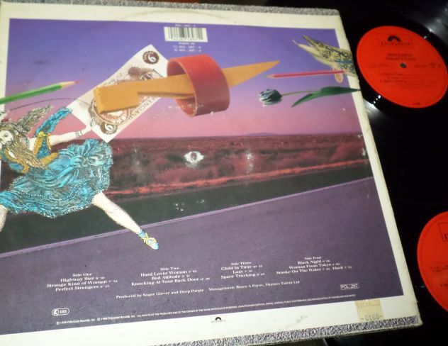 DEEP PURPLE - Nobody's Perfect - 2 x LP / 33 giri 1988 Gatefold Polydor - Foto 3