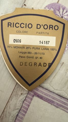 Filato Mohair e Lana – 6 Matasse da 40g – Morbidezza e Qualità - Foto 2