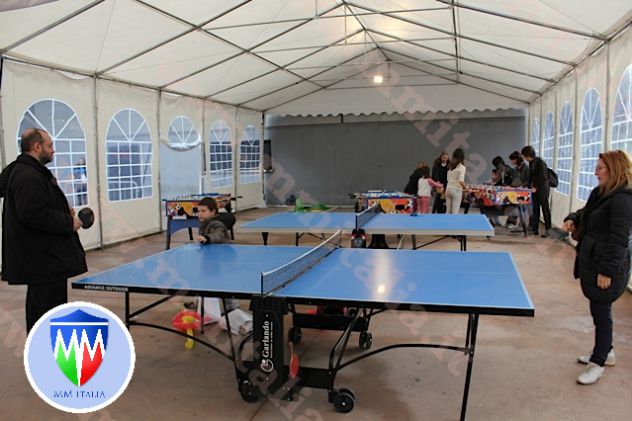 STRUTTURE IN PVC 8 X 20 X 4,4 MT. USO CERIMONIE FESTE PROFESSIONALI - Foto 9