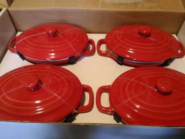 Set 4 mini-cocottes, casseruole con coperchio - Foto 2