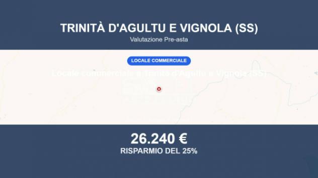 Immobile in asta di 351 m² in vendita a Trinità d'Agultu e Vignola