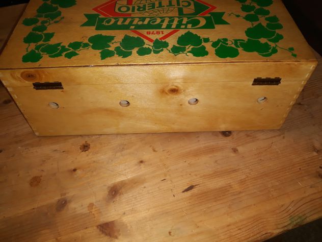 Cassa/cassetta in legno citterino-citterio vintage - Foto 8