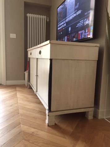 credenza/buffet decapata beige chiara - Foto 4