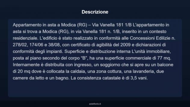 Immobile in asta di 77 m², box auto in vendita a Modica - Foto 11