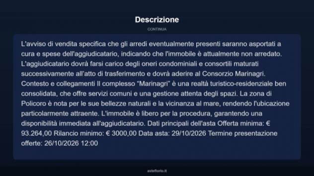 Immobile in asta di 90 m², box auto in vendita a Policoro - Foto 12