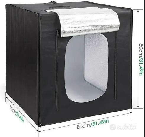 Box Fotografico 80cm x80cm Amzdeal Studio - Foto 6