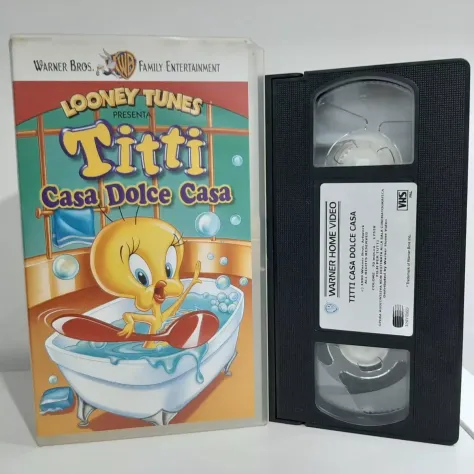VIDEOCASSETTA WARNER BROS TITTI CASA DOLCE CASA  PIV 17328 *RARISSIMA* - Foto 6