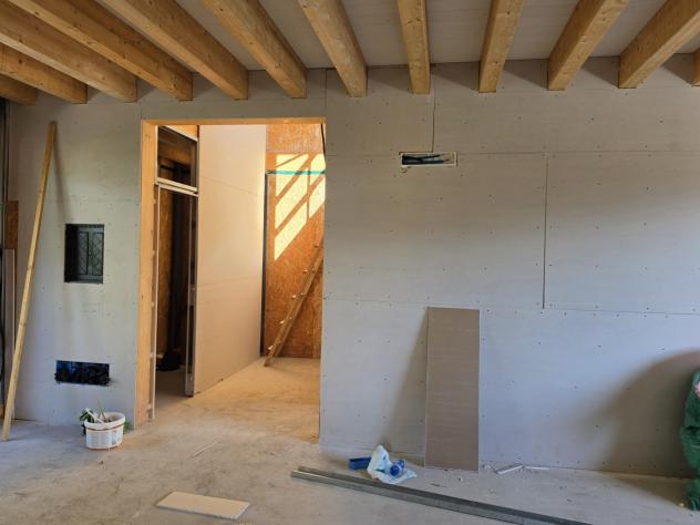 CINQUALE, vendesi in esclusiva di vendita 2 villette indipendenti e affiancate di nuova costruzione (bioedilizia) con giardino, terrazza e solarium: s - Foto 10