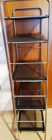 scaffalatura metallica 5 ripiani mis 37x64x170 smontabile - Foto 4