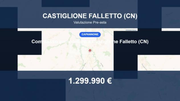 Immobile in asta di 4514 m² in vendita a Castiglione Falletto