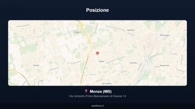 Immobile in asta di 136 m² con più di 5 locali e box auto doppio in vendita a Monza - Foto 18