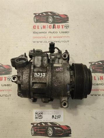 COMPRESSORE A/C BMW Serie 3 E90 Berlina 6452 6987862 447260-1851 N47D20A diesel 1995 (0508)