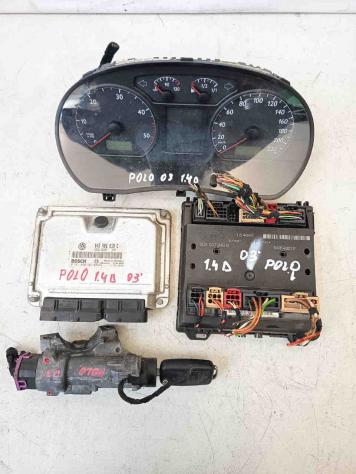 KIT CENTRALINA MOTORE VOLKSWAGEN Polo 4° Serie 045906019c diesel 1.4 (0109)