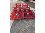 LOTTO 10 CESTE / ESPOSITORI IMPILABILI