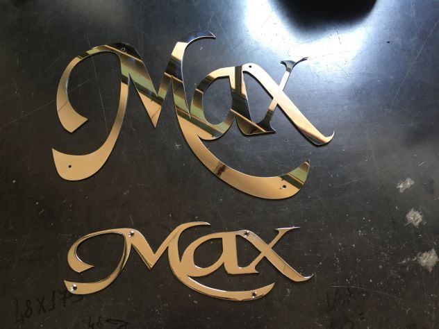 Scritte in acciaio inox per nautica - Foto 6