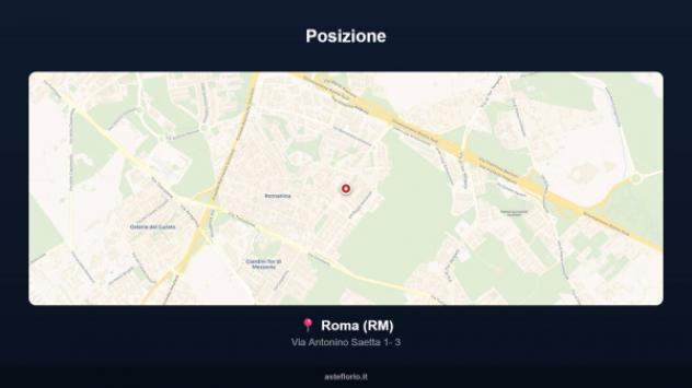 Immobile in asta di 58 m², box auto in vendita a Roma - Foto 11