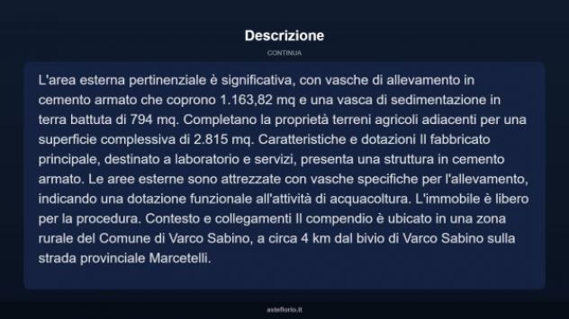 Immobile in asta di 250 m² in vendita a Varco Sabino - Foto 9