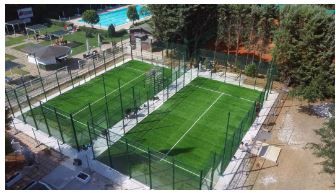 Campo standard da padel