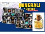 Raccolta Completa di Minerali e Gemme – N° 86 Elementi + Espositori e Schede