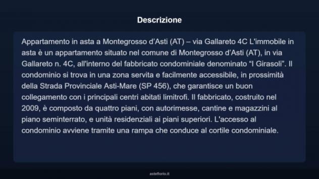 Immobile in asta di 59 m², box auto in vendita a Montegrosso d'Asti - Foto 6