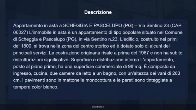 Immobile in asta di 98 m² in vendita a Scheggia e Pascelupo - Foto 18