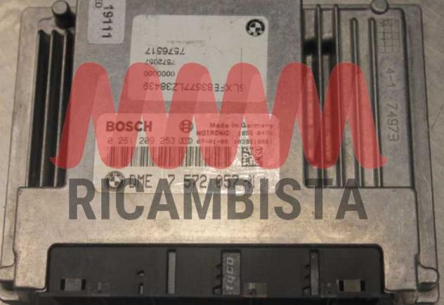 0261209253 BMW X5 E70 centralina motore Bosch