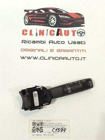 DEVIO TERGICRISTALLO OPEL Astra J 2° Serie 13305522 A17DTR (11)
