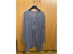 UN COPRI ABITO/VESTITO COME NUOVO LEGGERO ESTIVO TRASPARENTE LUNGO VINTAGE GRIGI