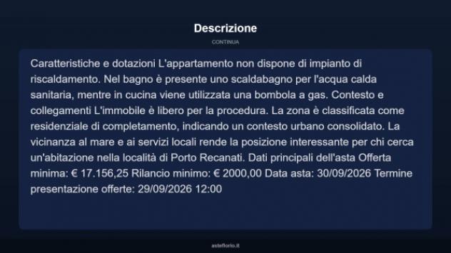 Immobile in asta di 67 m² in vendita a Porto Recanati - Foto 4