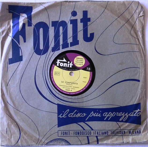 13 dischi 78 giri da 10" e 8"-dal 1952 al 1956 - Foto 7