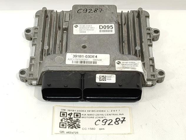 CENTRALINA MOTORE KIA Niro Serie 391B1-03DE4 391B5-03DE4 hybrid 1580 (16)