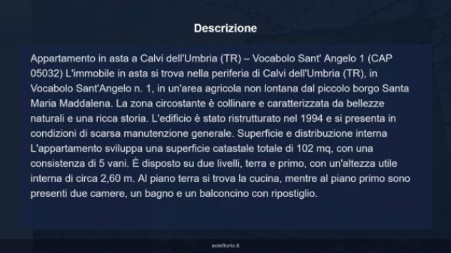 Immobile in asta di 102 m² in vendita a Calvi dell'Umbria - Foto 17